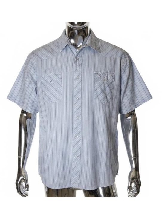 Wrangler Other - Wrangler Western Shirt 4X Big & Tall Men's Size 4XL Light-Te